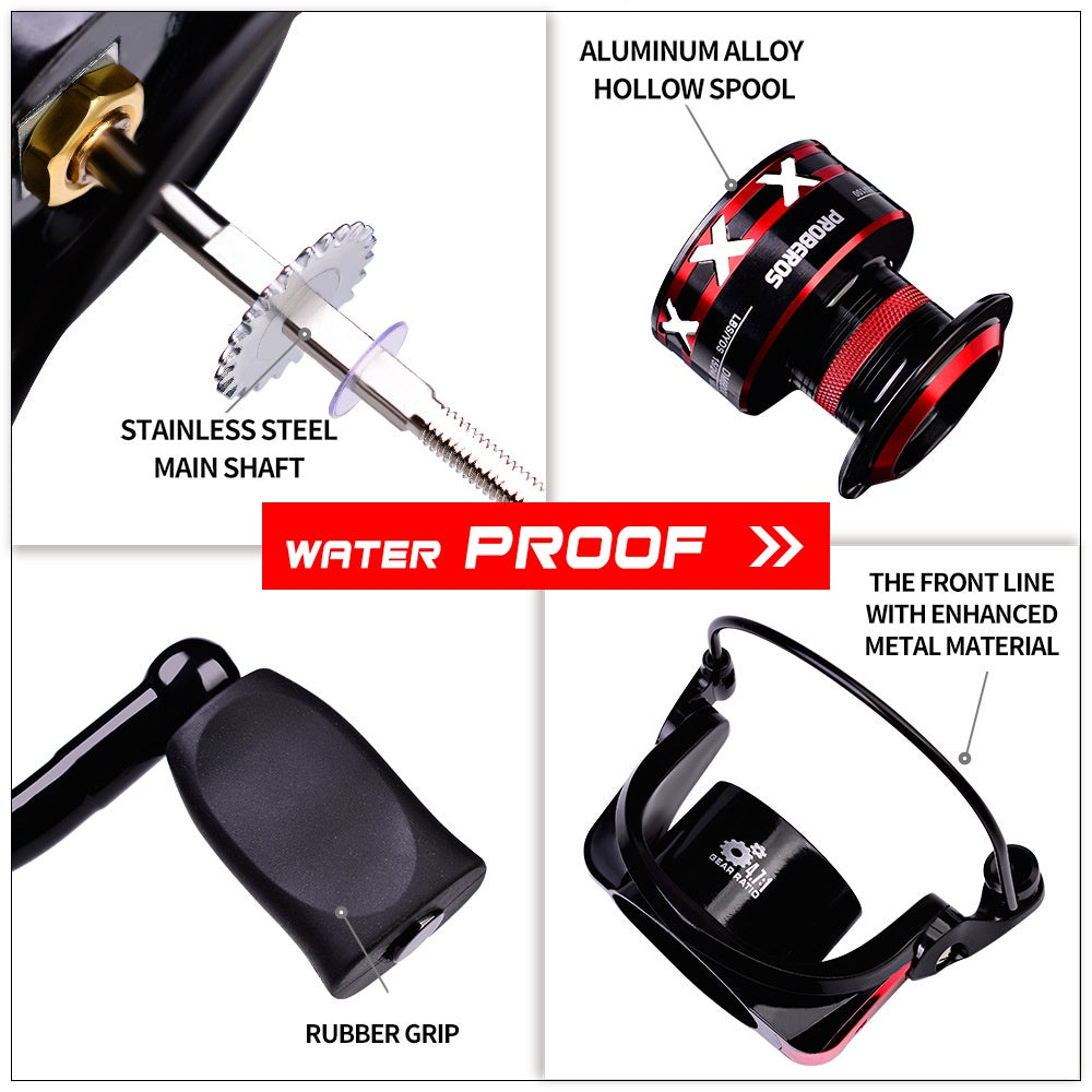 PROBEROS Reel Pancing Spinning DM Series 1000 / 2000 Max Drag 23KG RP022