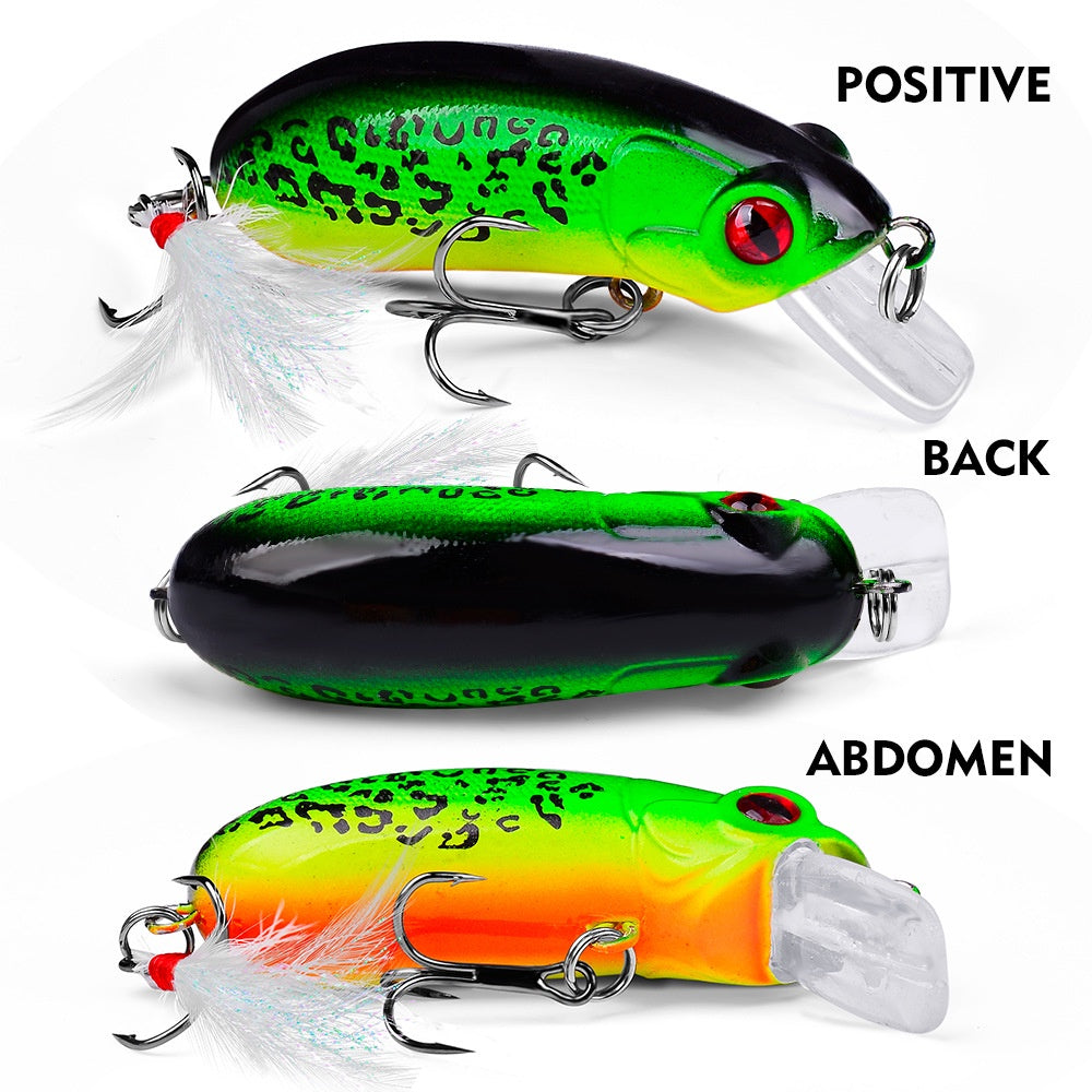 PROBEROS Minnow crank lure floating 10g/6cm umpan pancing casting MN071