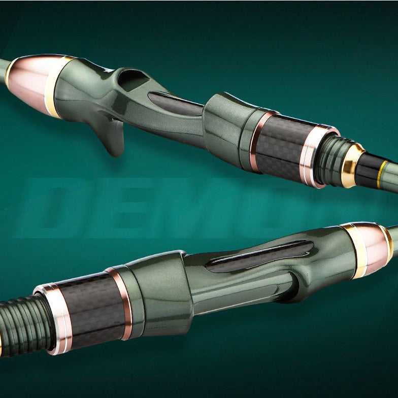 Joran Pancing Lemoren DEMON 1.8m 1.98m 2.1m 2.28m Joran Spinning & Casting Gratis 2 Top Joran JP011