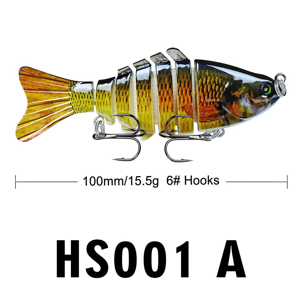 PROBEROS Jointed Umpan Minnow Wobbler Sinking 15.5g/10cm Swimbait Fishing Lure Wobbler Bait Tackle MN119