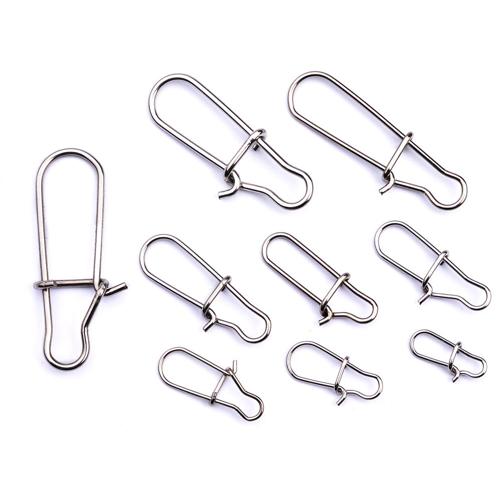 PROBEROS snap/pin pancing 100Pcs/Pack Pin Pancing Bahan Stainless Steel Super Kuat Warna Silver KUP162