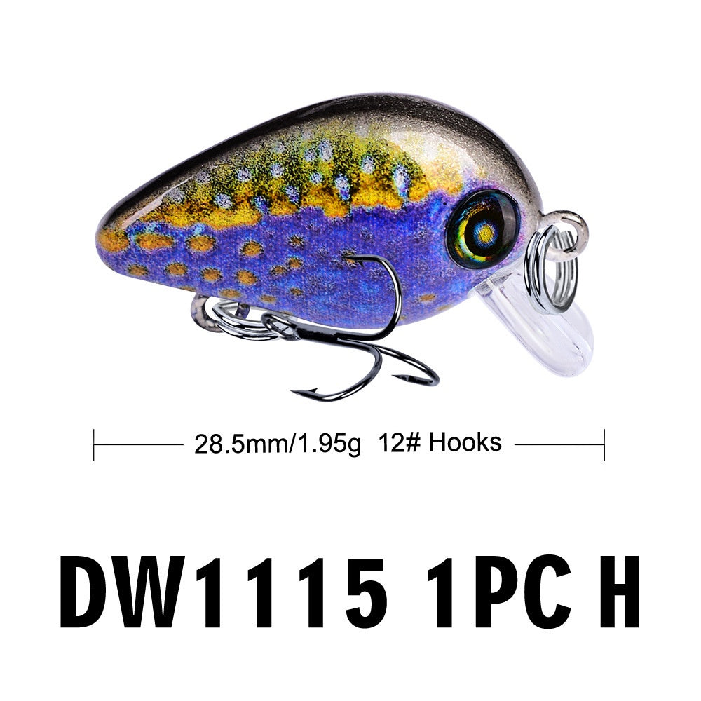 Proberos Lure minnow mini 1.95g / 2.8cm Umpan Ultralight Casting MN122