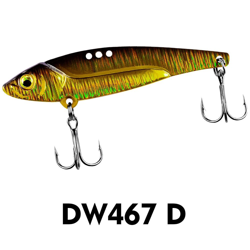 PROBEROS Umpan Casting metal VIB 5g/7g/12g/17g/20g lure Hardbait bentuk ikan MJ107