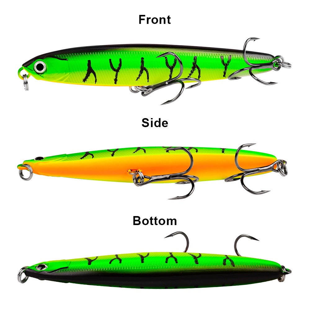 PROBEROS Umpan Casting Minnow sinking 10g/14g/18g/24g lure pensil swimbait MN126