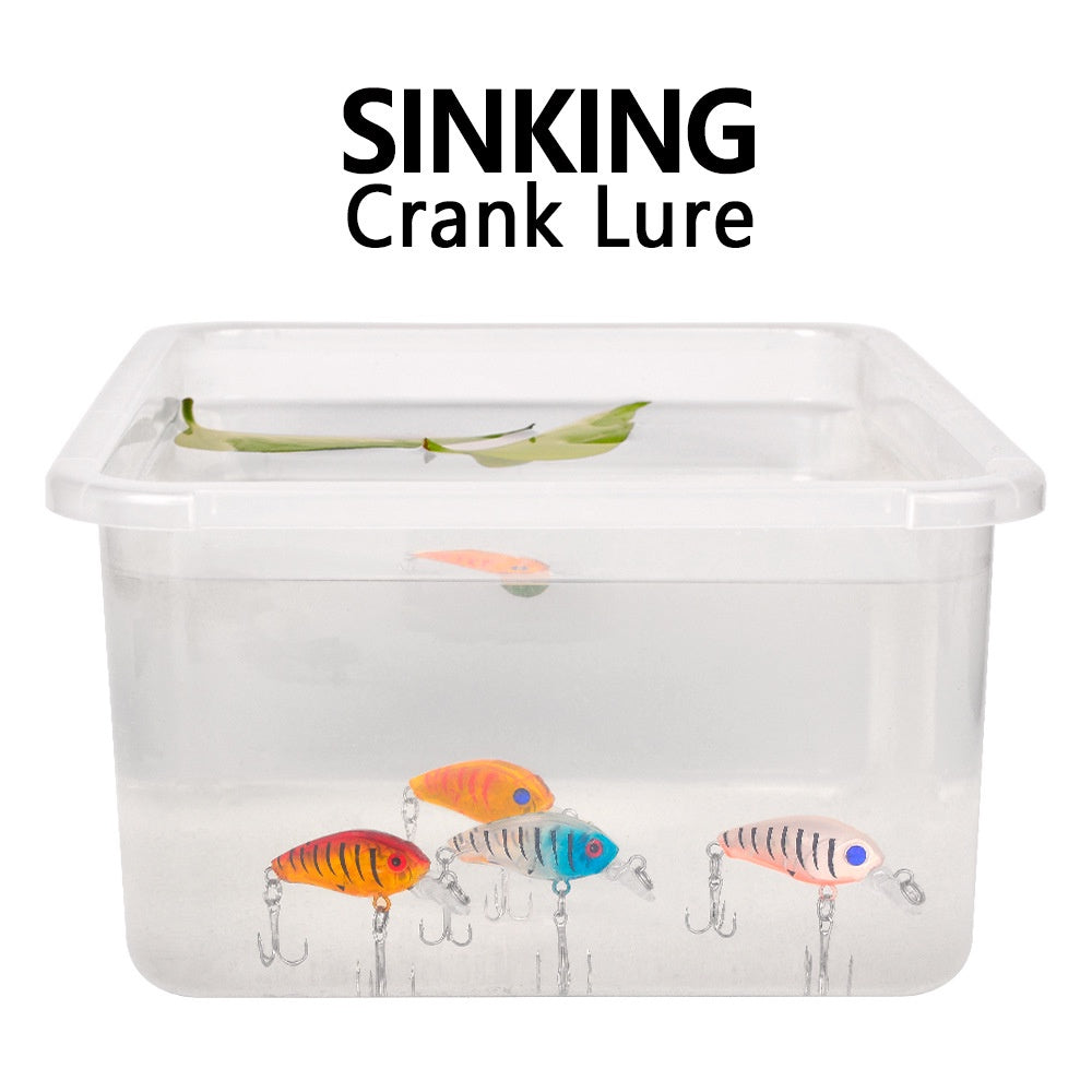 PROBEROS umpan Pancing Minnow CrankBait 4g/4.5cm lure casting UL MN132