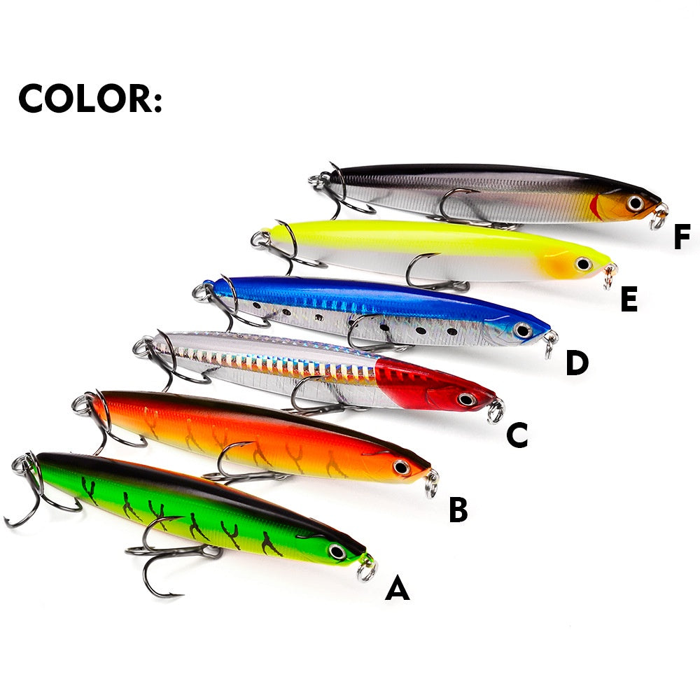 PROBEROS Umpan Casting Minnow sinking 10g/14g/18g/24g lure pensil swimbait MN126