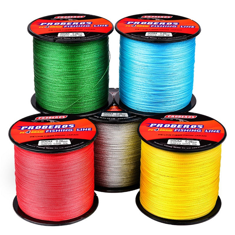 PROBEROS Senar Pancing PE kuat 300m 6LB-100LB SP005