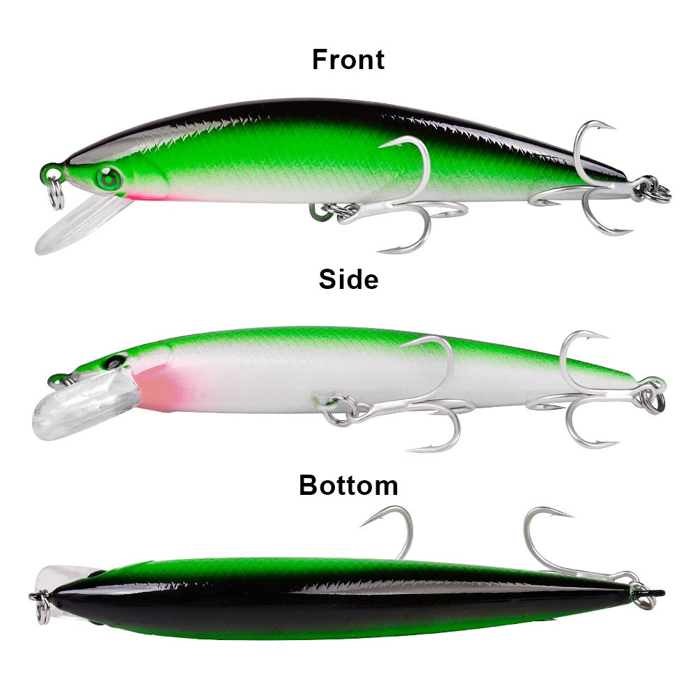 PROBEROS Lure Minnow sinking 41g/13cm Umpan pancing Casting / trolling MN142