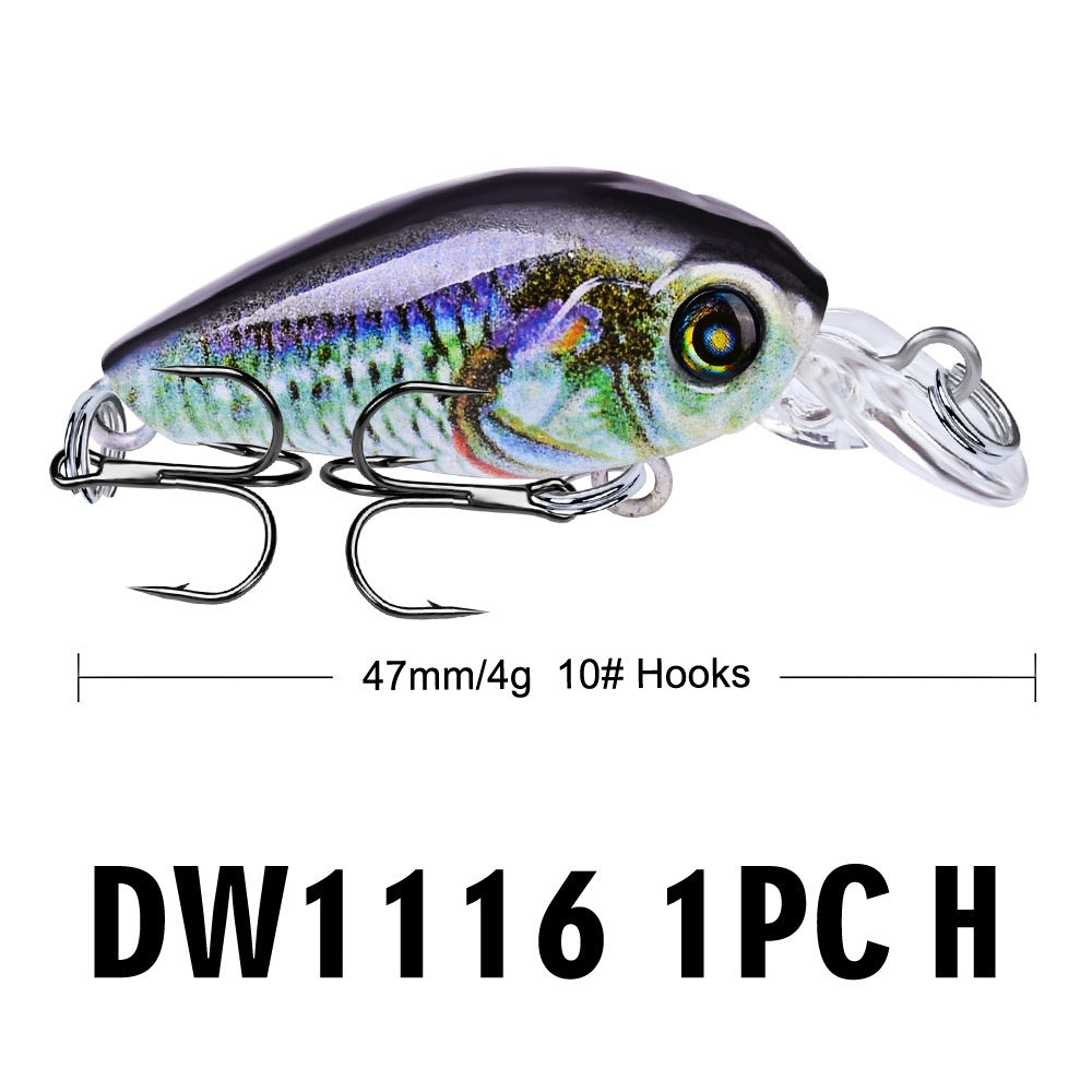 Proberos Lure minnow 4g/4.7g umpan Pancing casting minnow mini MN121