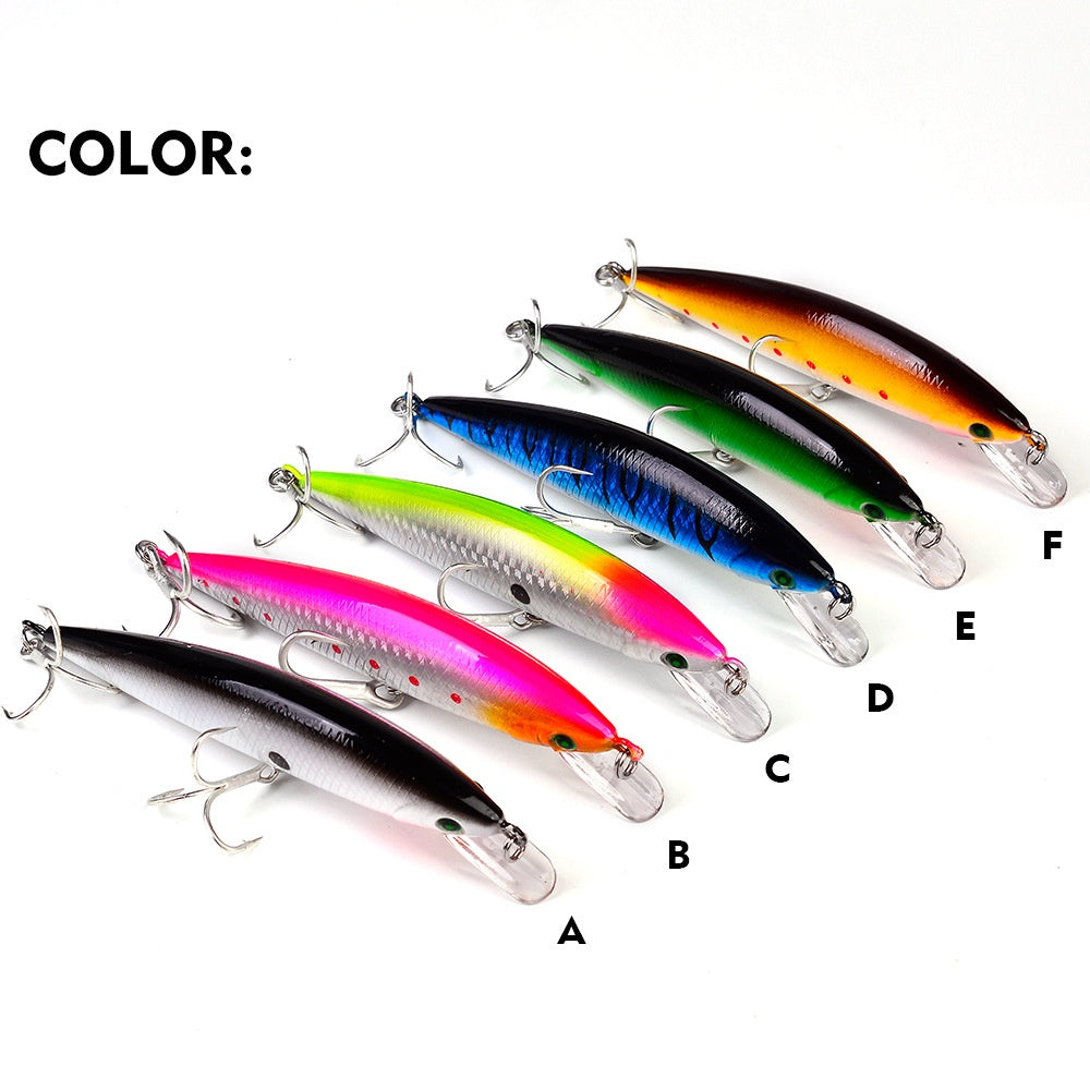 PROBEROS Lure Minnow sinking 41g/13cm Umpan pancing Casting / trolling MN142