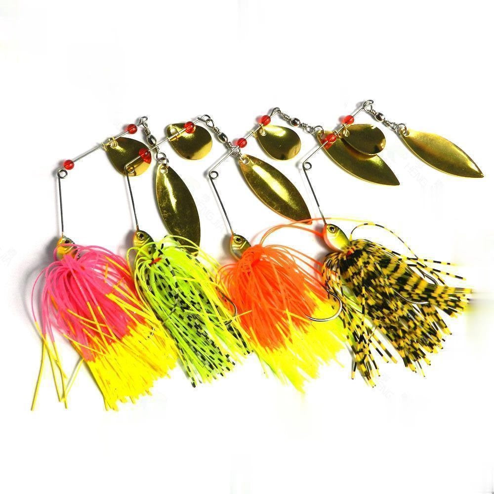 HENGJIA umpan spinner bait 11g umpan casting gabus toman MJ168