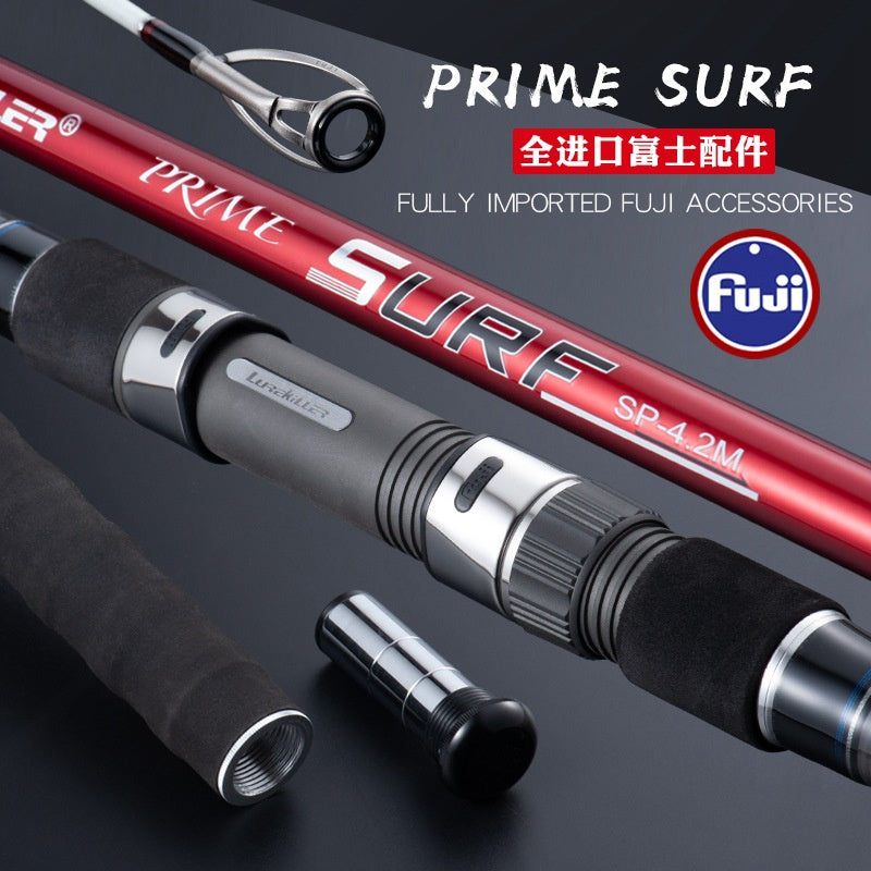Joran Pancing FUJI Lurekiller Prime Surf SP-4.2M 100-250g joran surf_Night Light Solid Core JP031