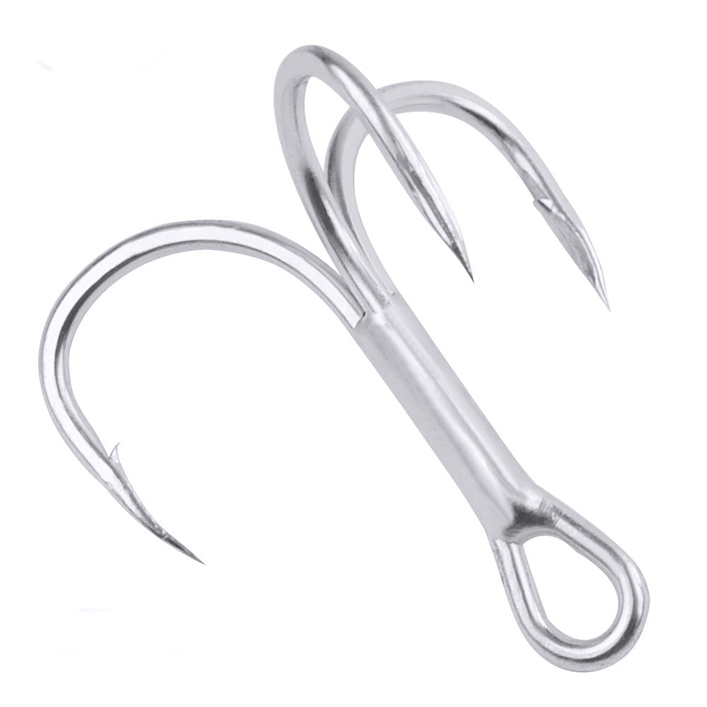 PROBEROS 20Pcs/Kotak Kail Pancing 2/4/6/8/10/12/14# Kail Pancing Treble Bahan Carbon Steel Untuk Memancing Di Laut KUP137