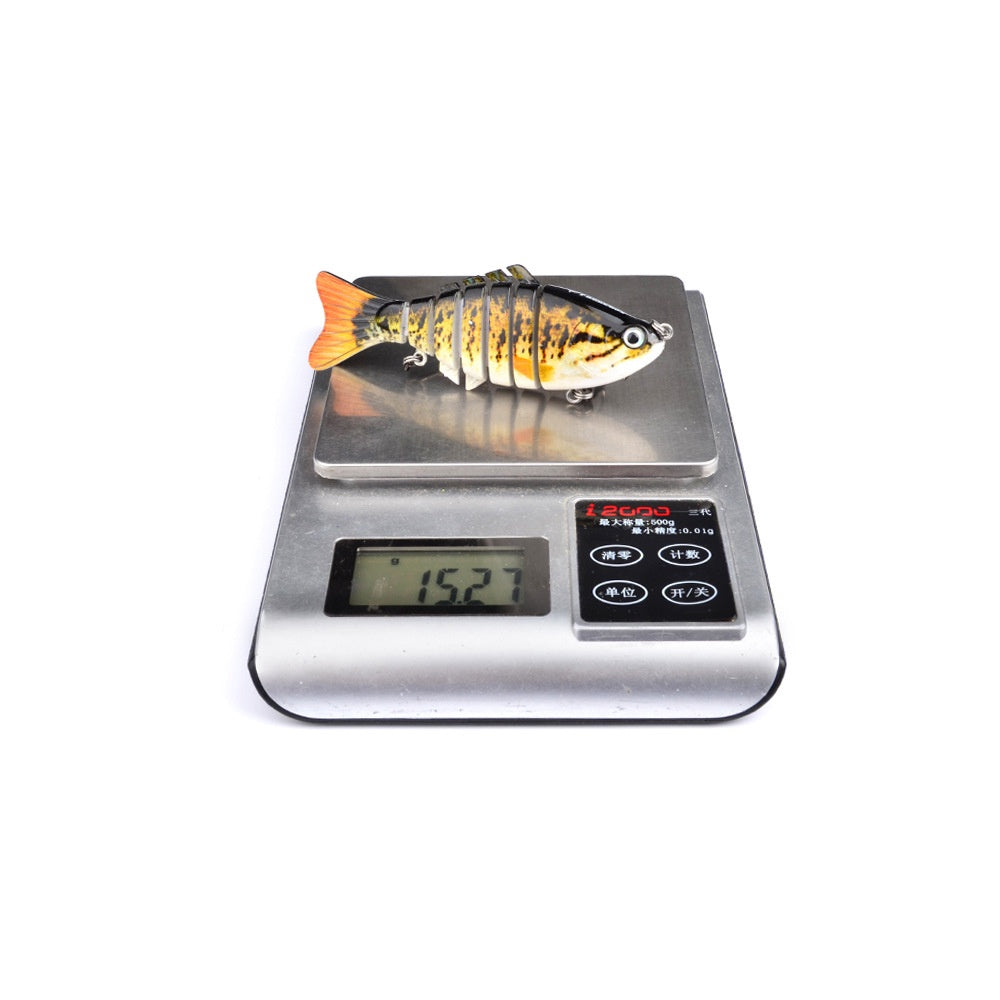 PROBEROS Jointed Umpan Minnow Wobbler Sinking 15.5g/10cm Swimbait Fishing Lure Wobbler Bait Tackle MN119