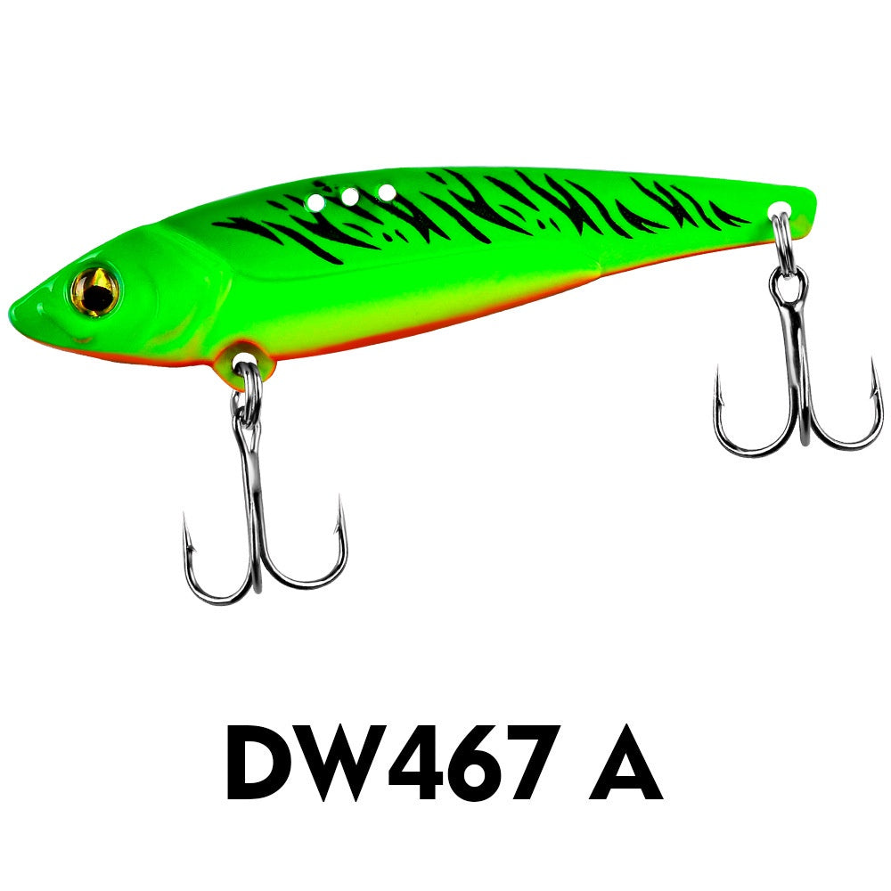 PROBEROS Umpan Casting metal VIB 5g/7g/12g/17g/20g lure Hardbait bentuk ikan MJ107