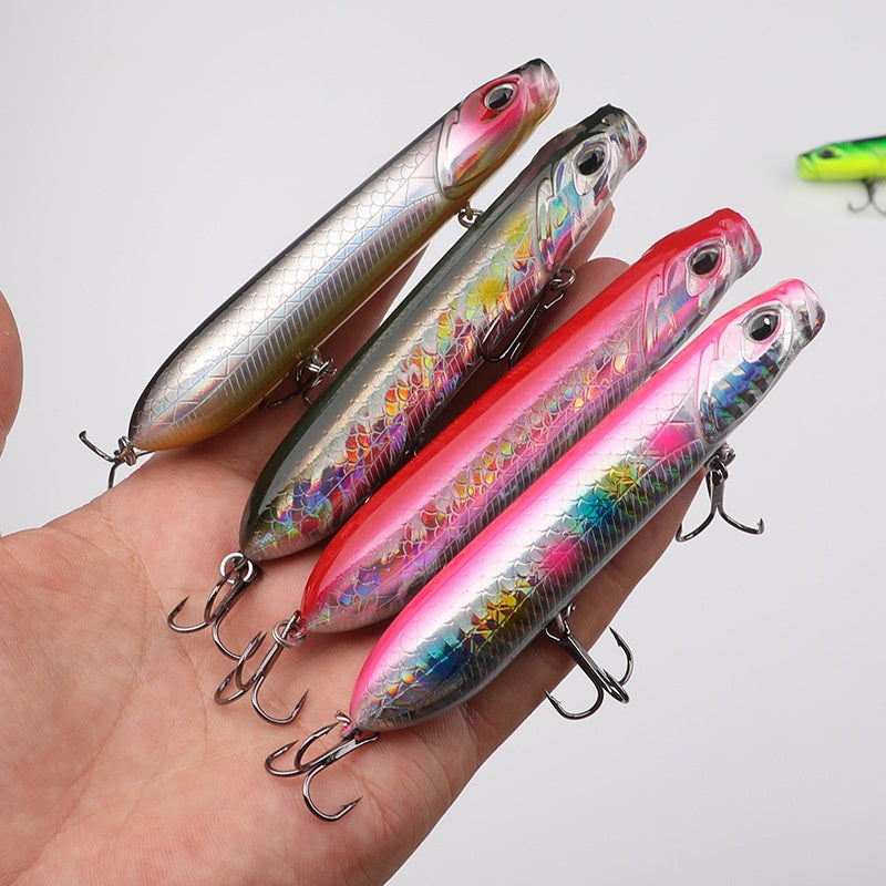Umpan Pancing popper Floating 12g / 18g Lure Minnow Pencil MN082