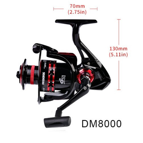 PROBEROS Reel Pancing Spinning DM Series 1000 / 2000 Max Drag 23KG RP022