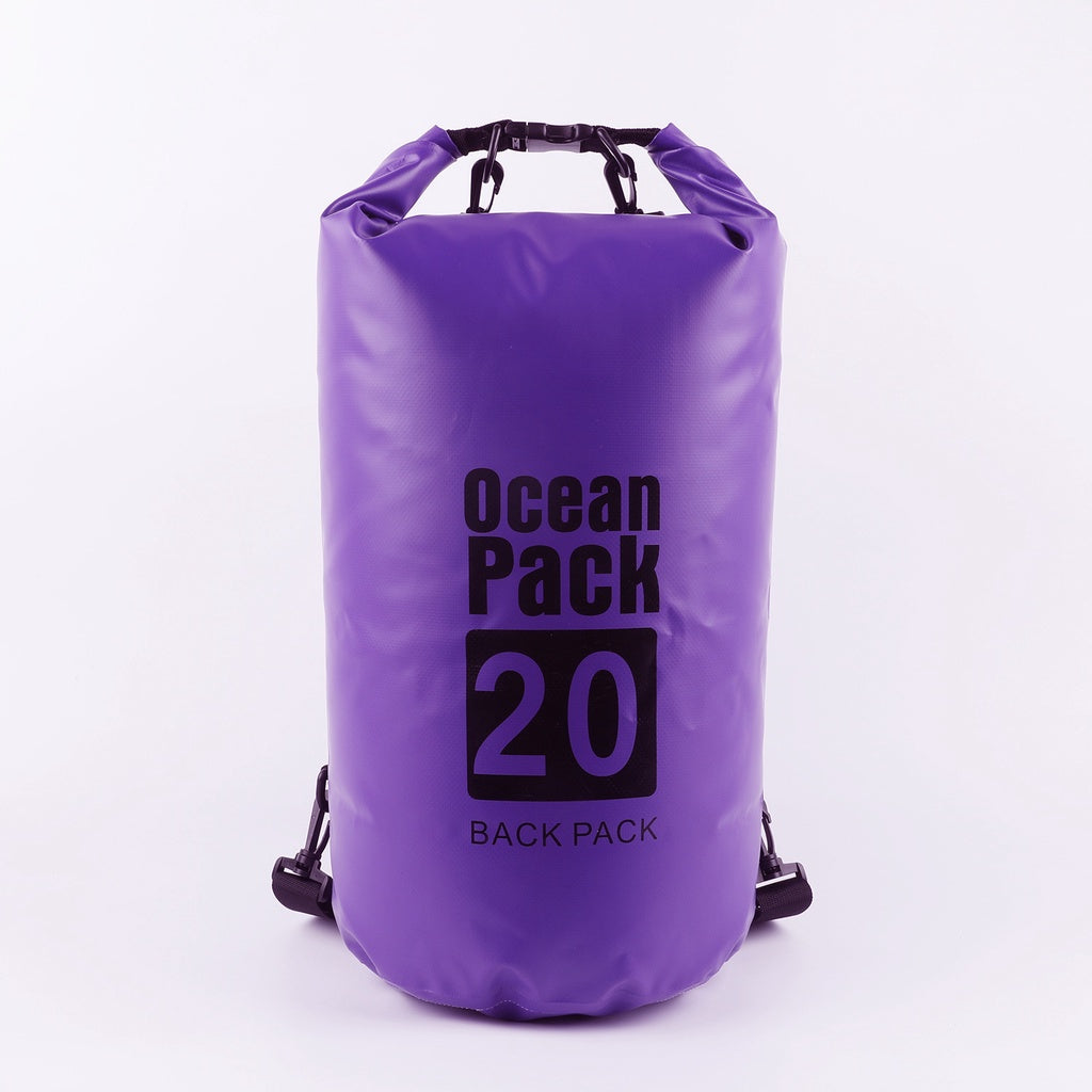 Dry Bag Ocean Tas Mancing anti air 2L/5L/10L/15L/20L/30L Tas WATERPROOF PVC portabel multifungsi TM175