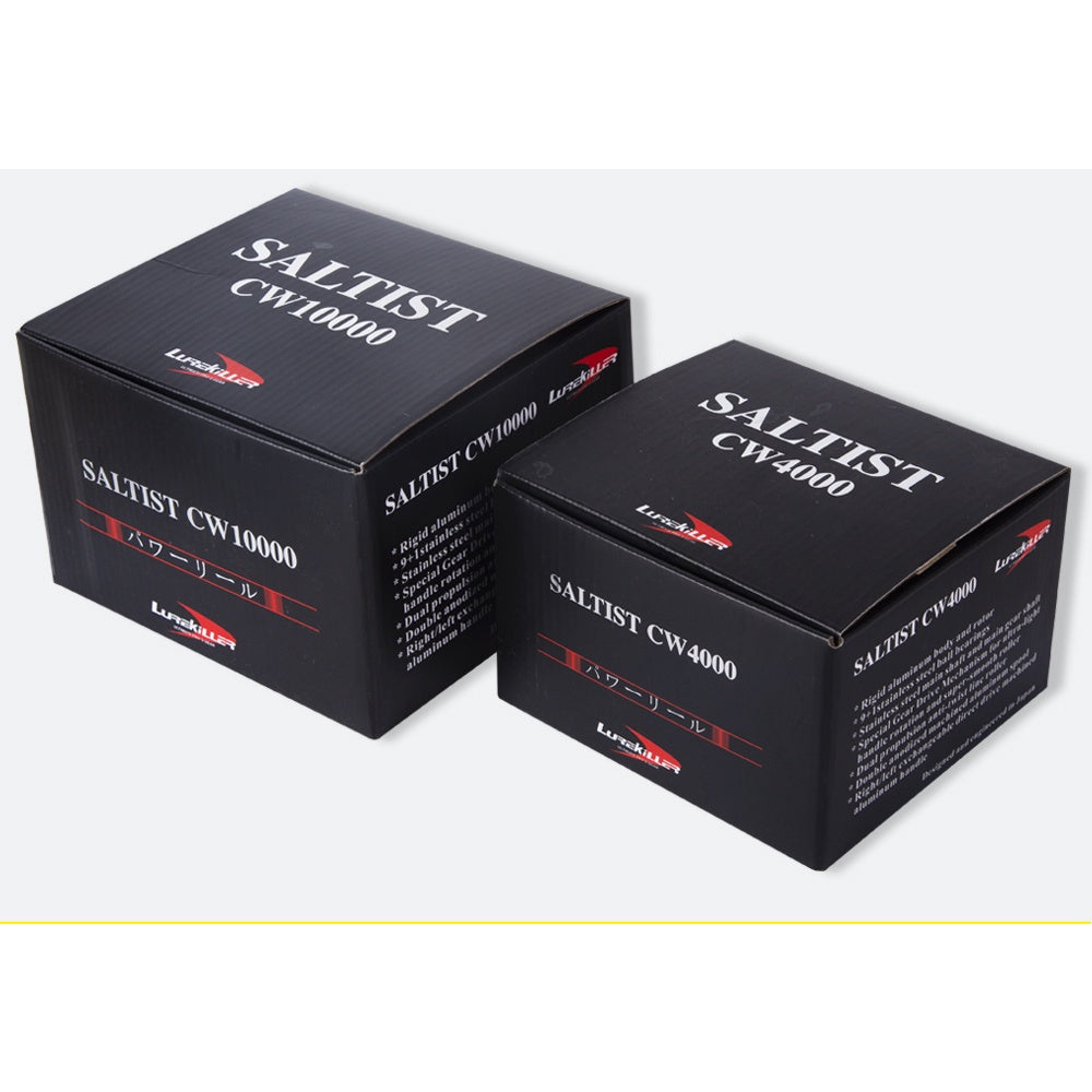 Lurekiller SALTIST jepang Reel Pancing full metal cw3000/cw4000/cw4000H/cw5000/cw6000/cw10000/cw10000H max drag 35kg RP009