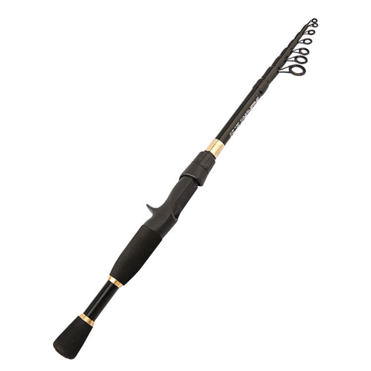 Joran Pancing telescopic / joran antena 1.8M/2.1M/2.4M bahan Carbon Fiber Fishing Rod JP037