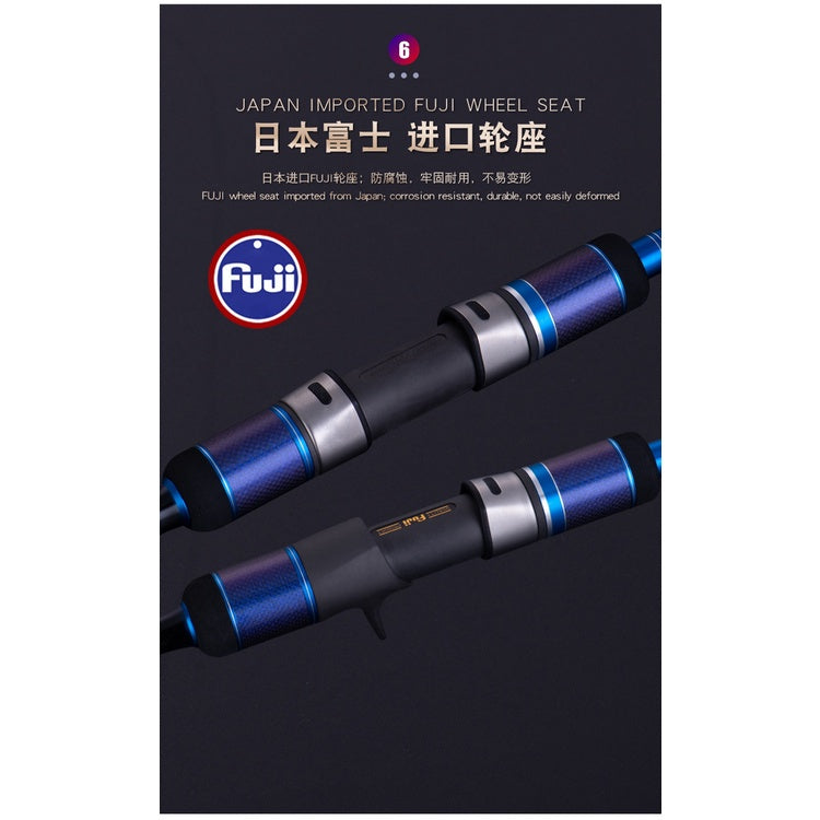 Lurekiller Joran Pancing Slow Jigging III 1.91M PE 1-3 joran jigging Fuji bahan carbon Hi-power X JP017