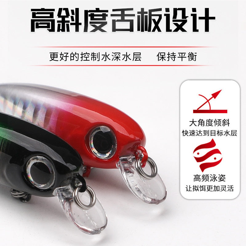 Lure Minnow 3g/4.3cm umpan pancing casting Ultralight MN087